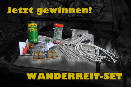 Gewinnspiel-Wanderreitset