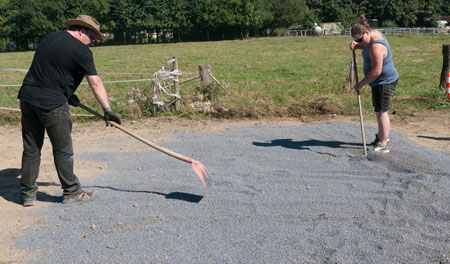 huebnerleesand drainageschicht